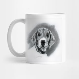 Great Dane Puppy Illustration Mug